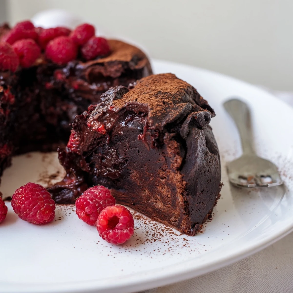 Enjoy a luxurious dark chocolate brownie tart; the perfectly textured dessert ideal for chocolate cravings.