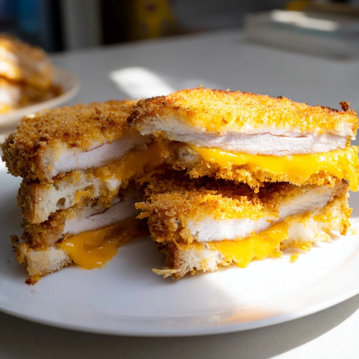 Crispy Panko Pork Chop Sandwich