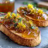 Dandelion Lemon Honey Jelly