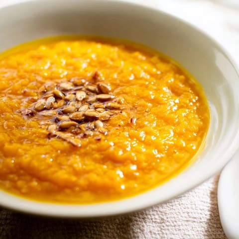 Creamy Roasted Pumpkin Soup