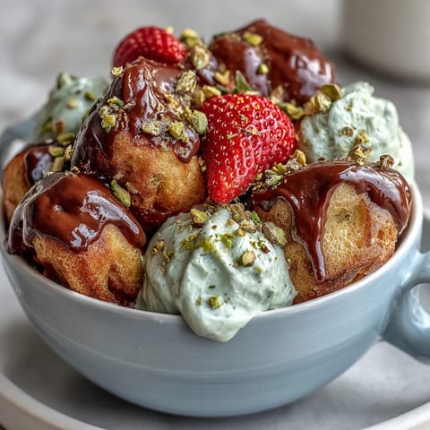 Elegant Dubai chocolate strawberry cups with golden kataifi pastry, rich chocolate base, and fresh strawberry garnish.  