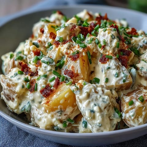 Classic Deviled Egg Potato