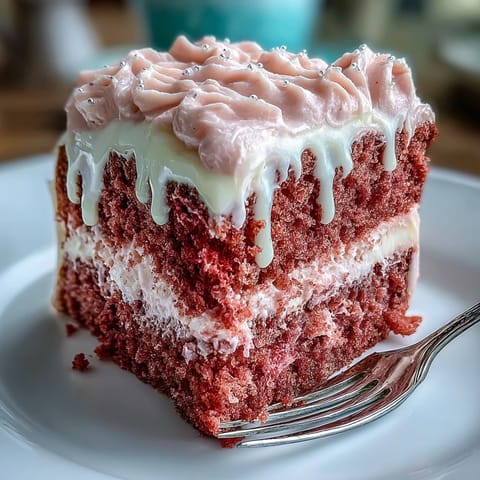 Bridal Shower Rosé Velvet Cake