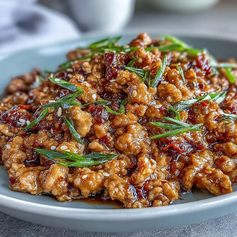 Steaming bowl of Korean-Style Ground Turkey over fluffy white rice with crisp broccoli, ready for a busy weeknight dinner.