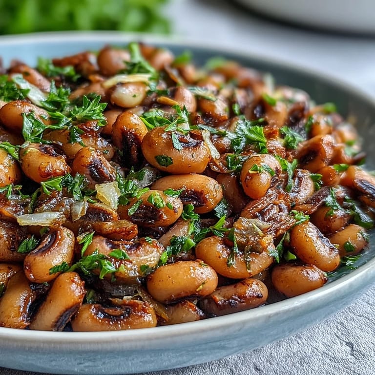 Hearty Southern-style frozen black-eyed peas recipe with tender beans, sautéed onions, garlic, and a hint of smoky paprika aroma.
