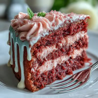 Bridal Shower Rosé Velvet Cake with Gold Drip: Elegant blush pink cake with creamy frosting and shimmering gold drip, perfect for bridal celebrations.